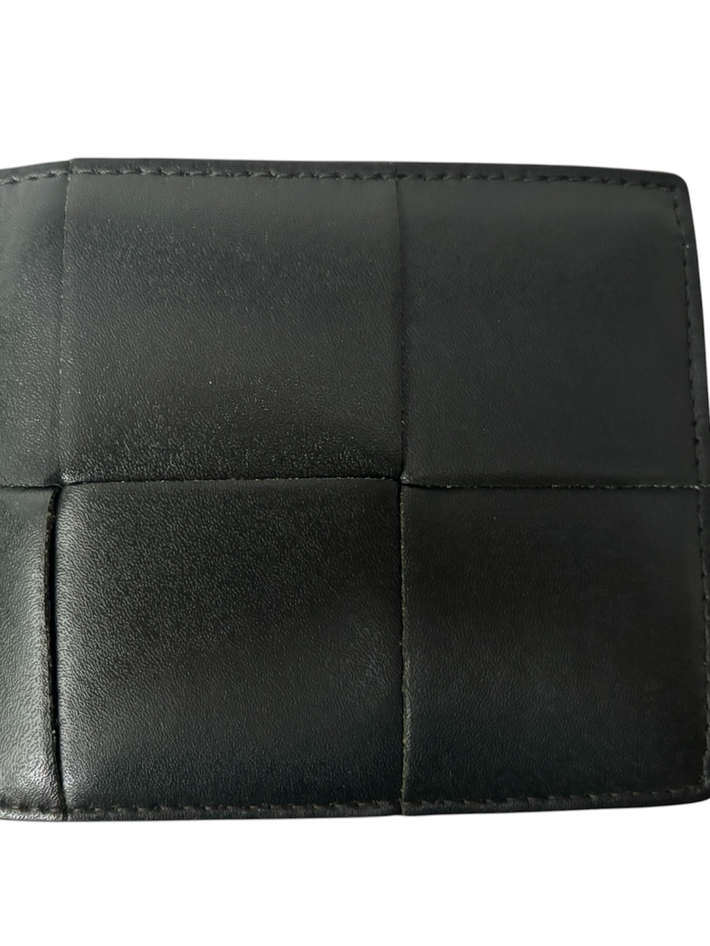 Bottega Veneta Intrecciato Bill Clip Leather Wallet